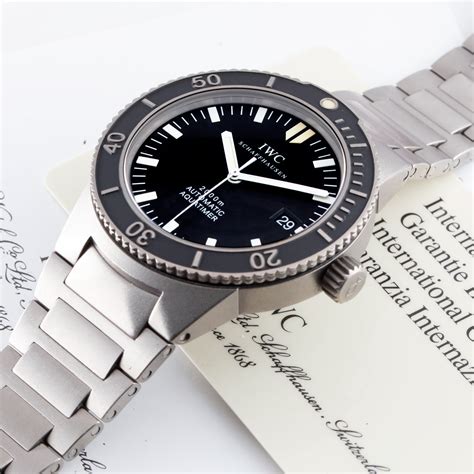 iwc aquatimer 2000 retail price|iwc aquatimer 2000 titanium 3536.